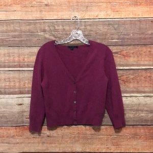 Boden 100% Cashmere Cropped Sweater Size 14